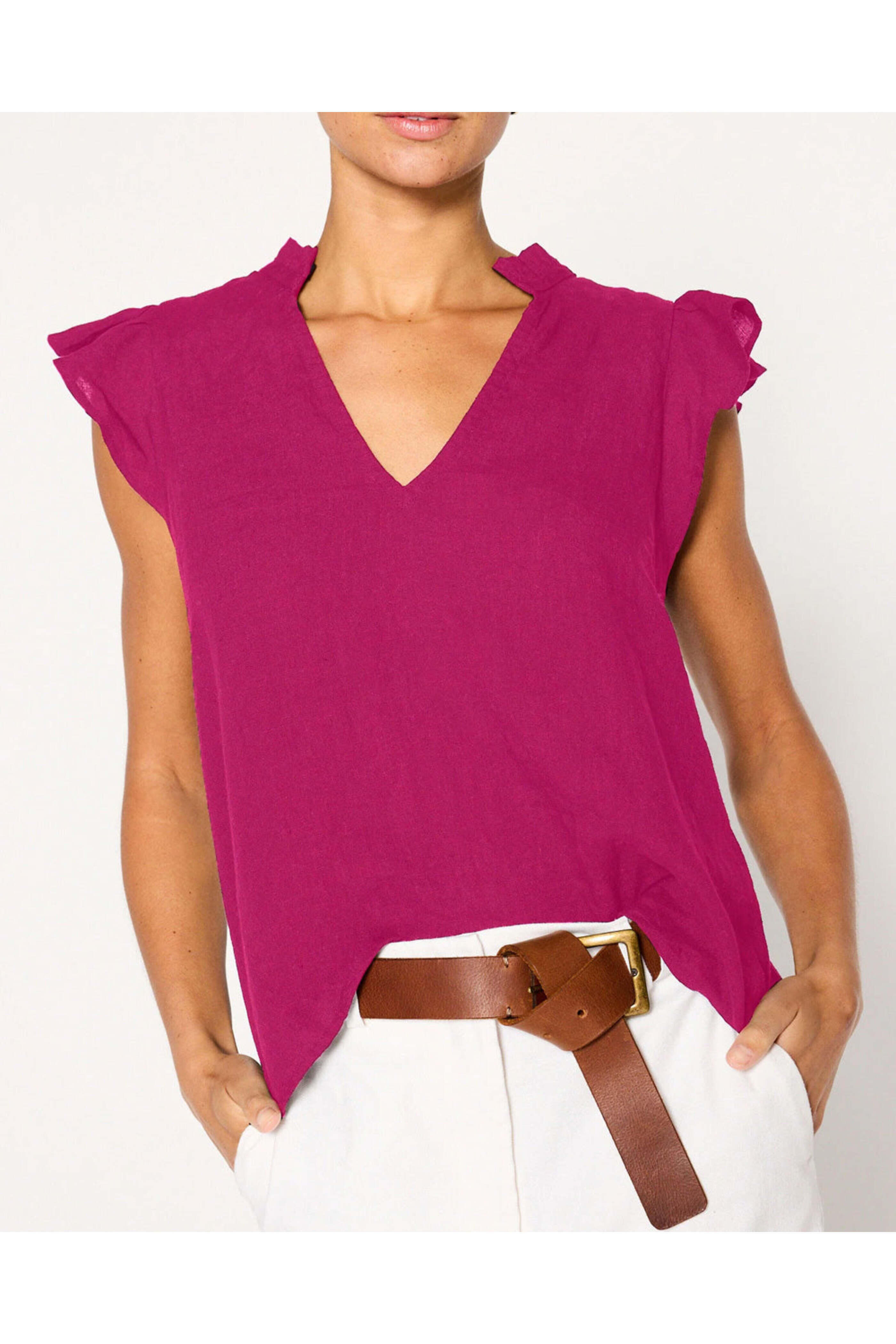 Brochu Walker - Azalea Devan Sleeveless Blouses