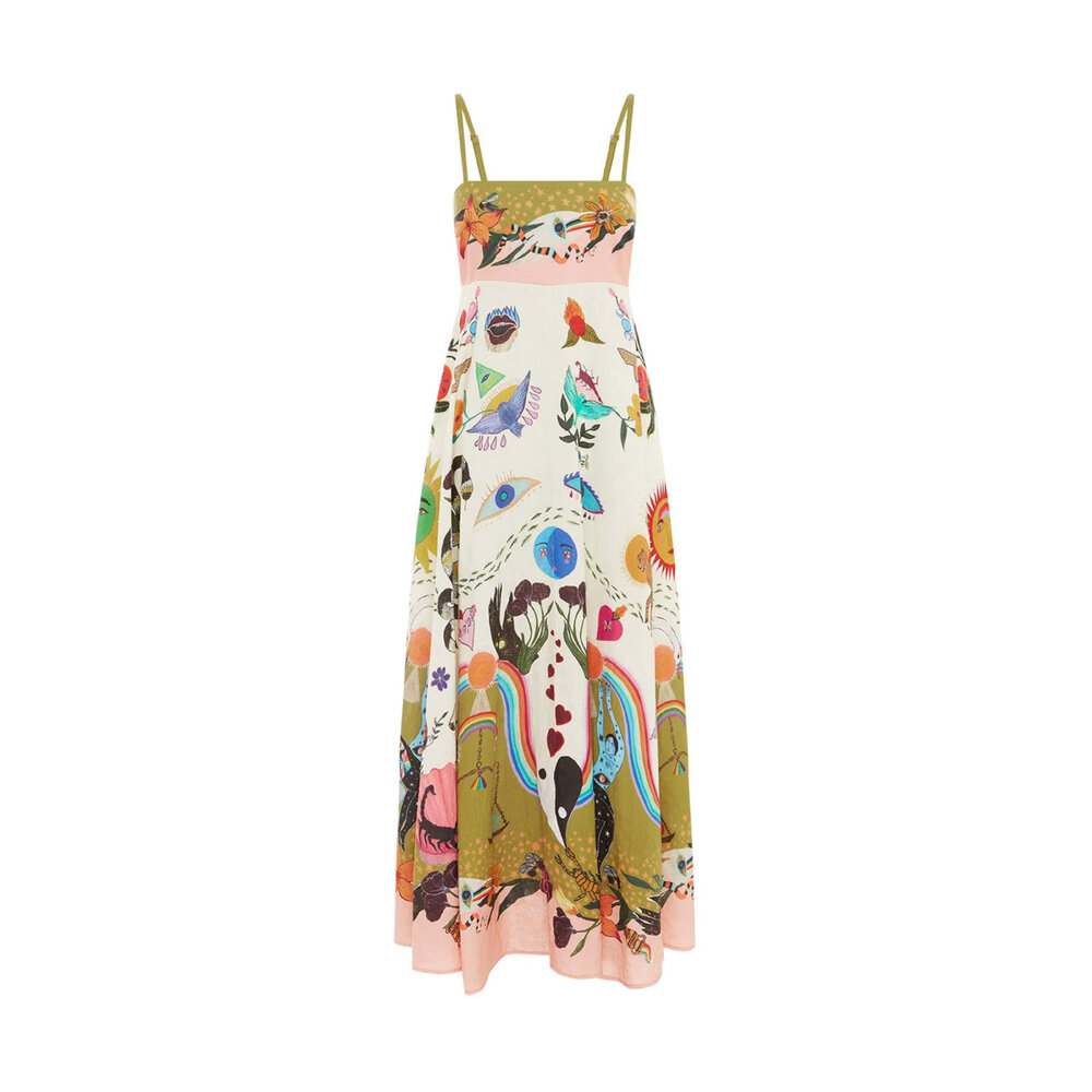 graduation dress white midi Cressida White Midi Dress