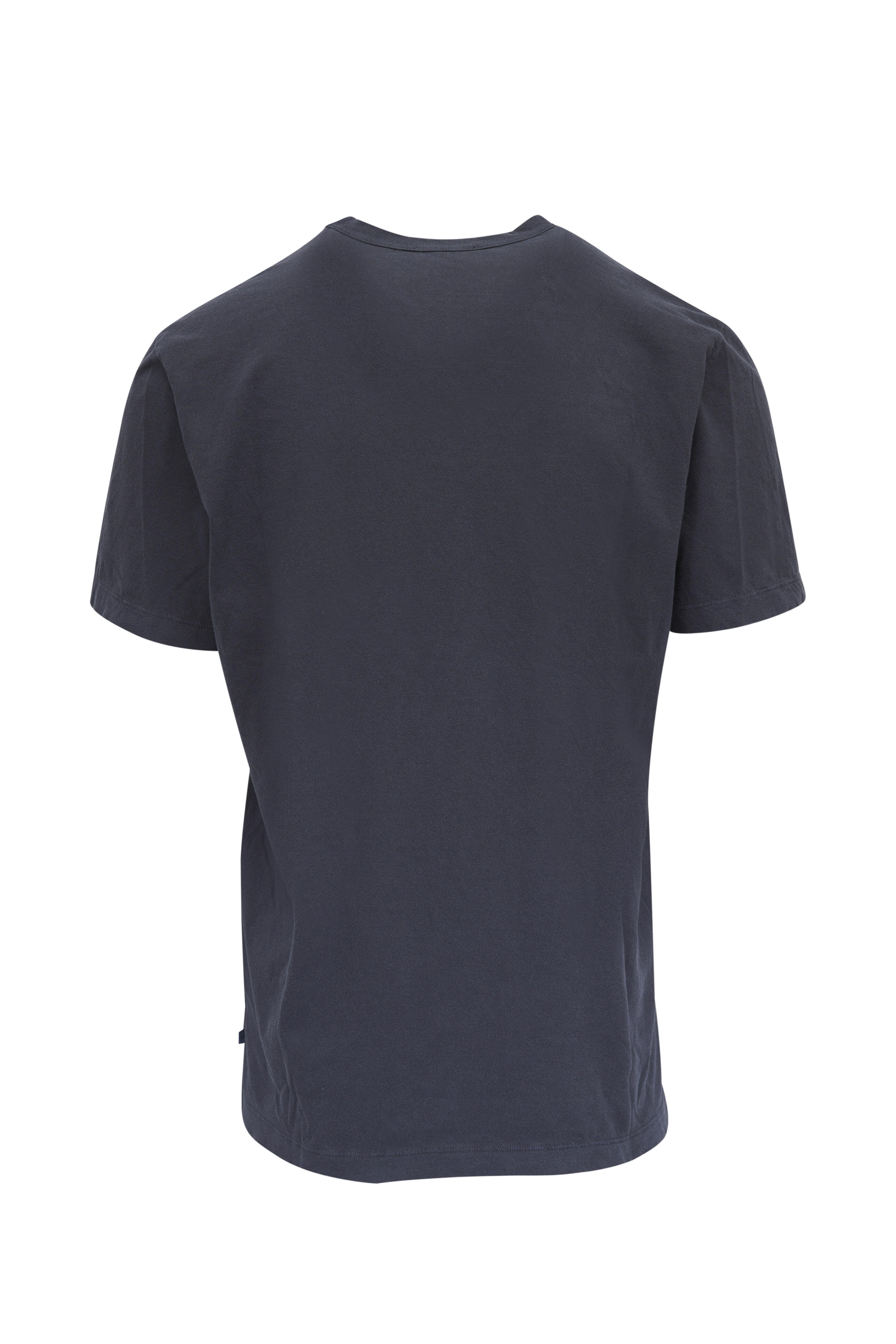 Tシャツ・カットソー JAMES PERSE Blue cotton t-shirt James Perse - Blue Noir Crewneck Cotton T-Shirt | Mitchell