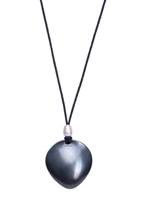 Ted Muehling Clam Shell Pendant Necklace