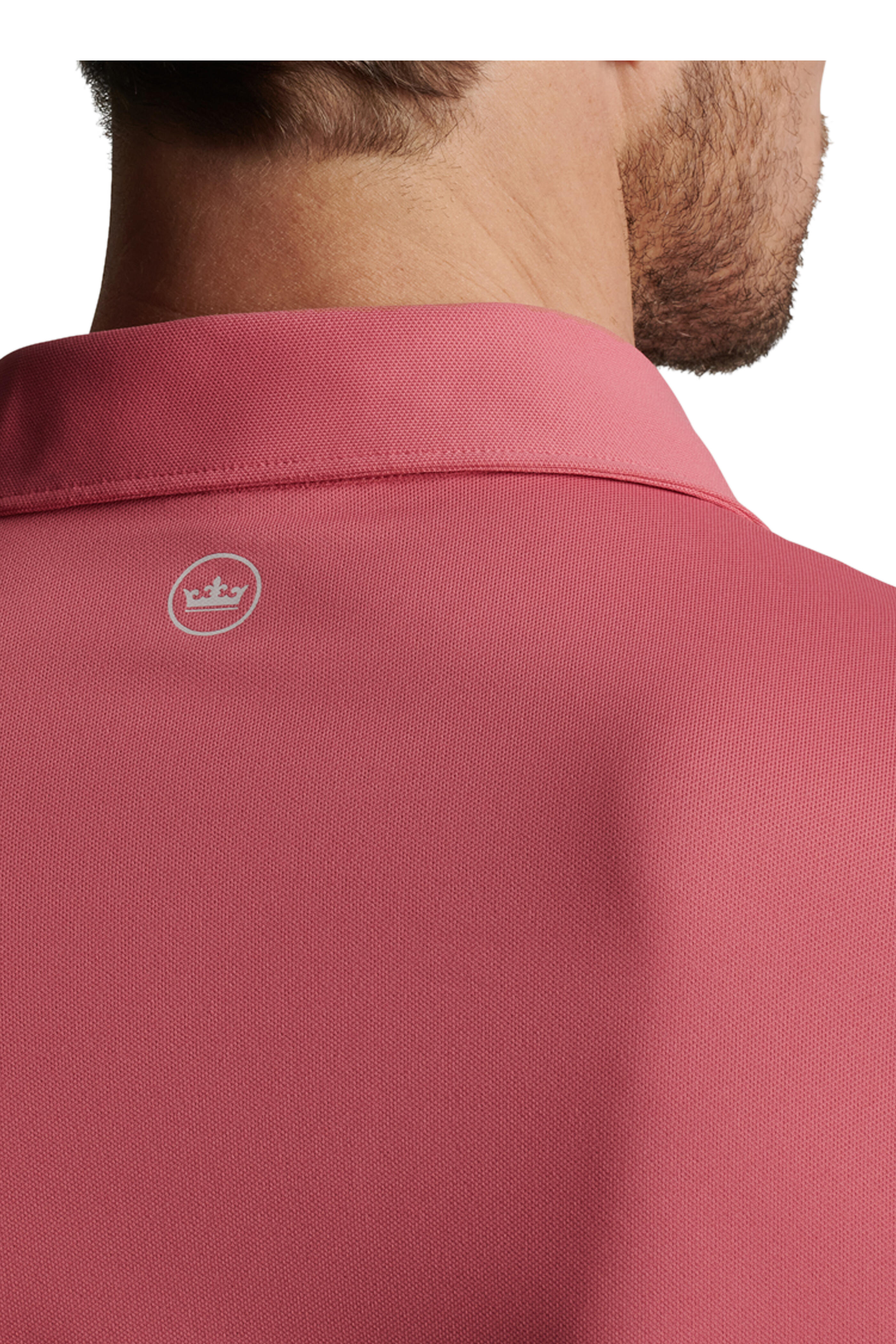 Peter Millar - Soul Performance Cape Red Mesh Polo