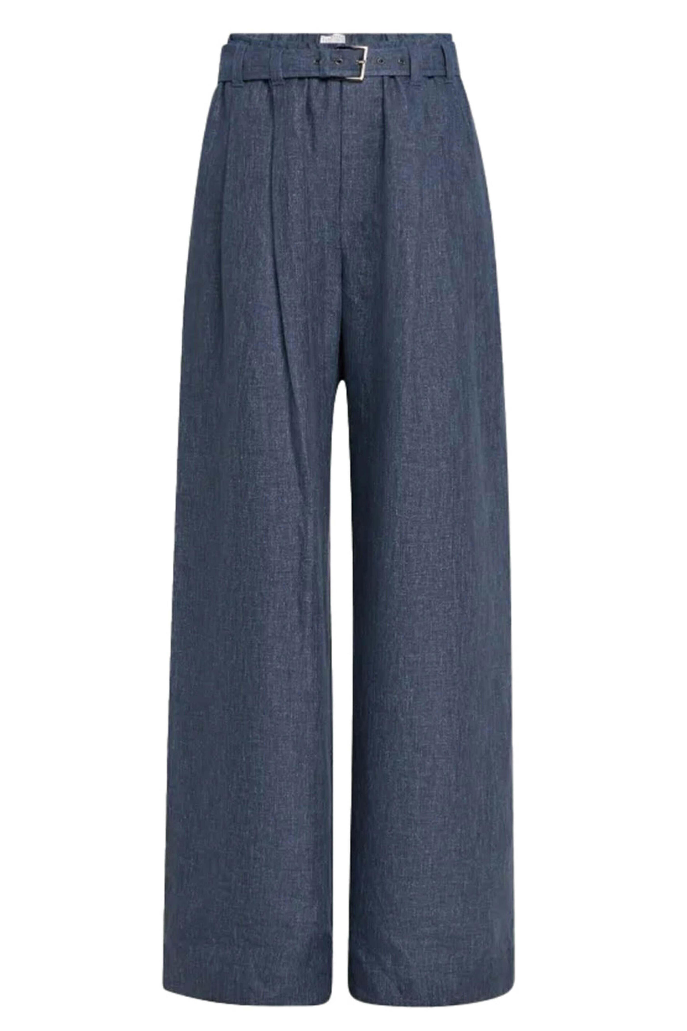 スカート Brunello Cucinelli Gonna Flute In Twill Di Misto Lana Brunello cucinelli Gonna 'flute' su julian-fashion.com