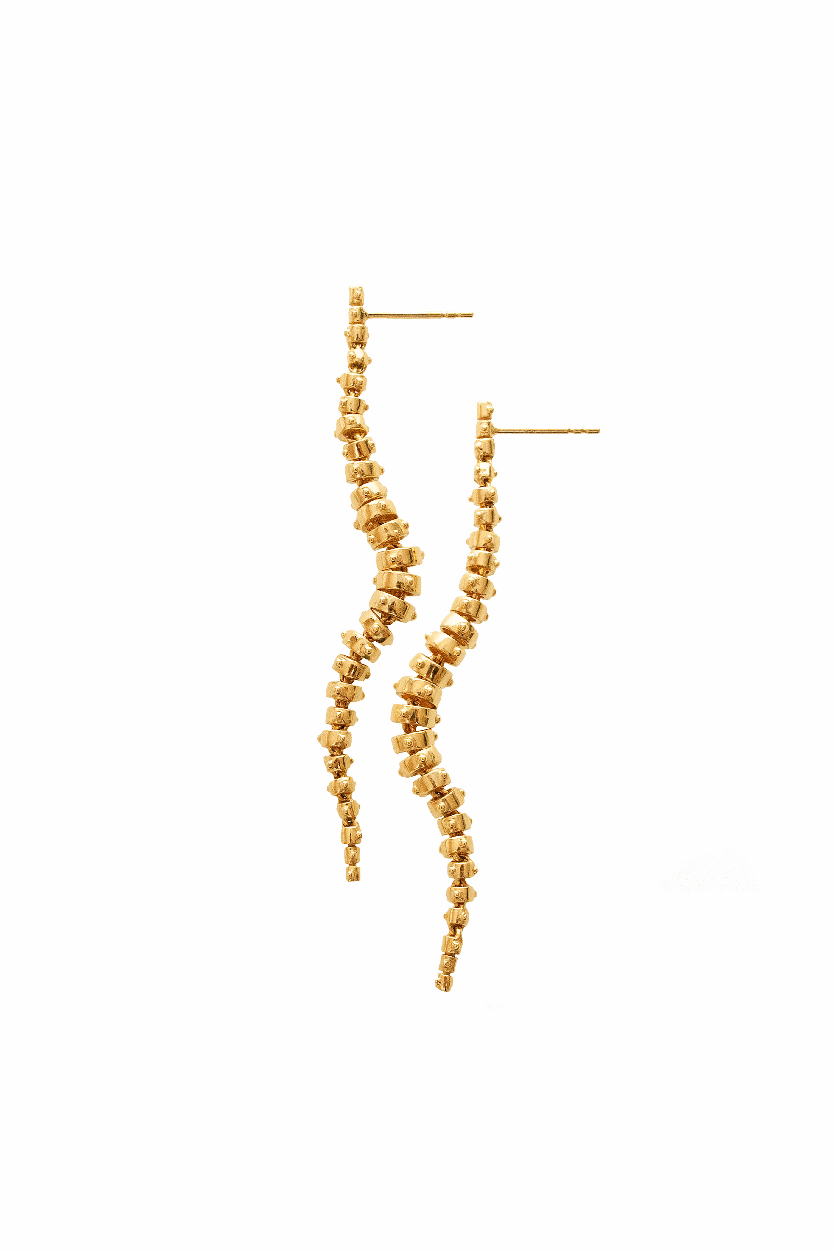 Van Gelder - Long Jali Breeze Earrings