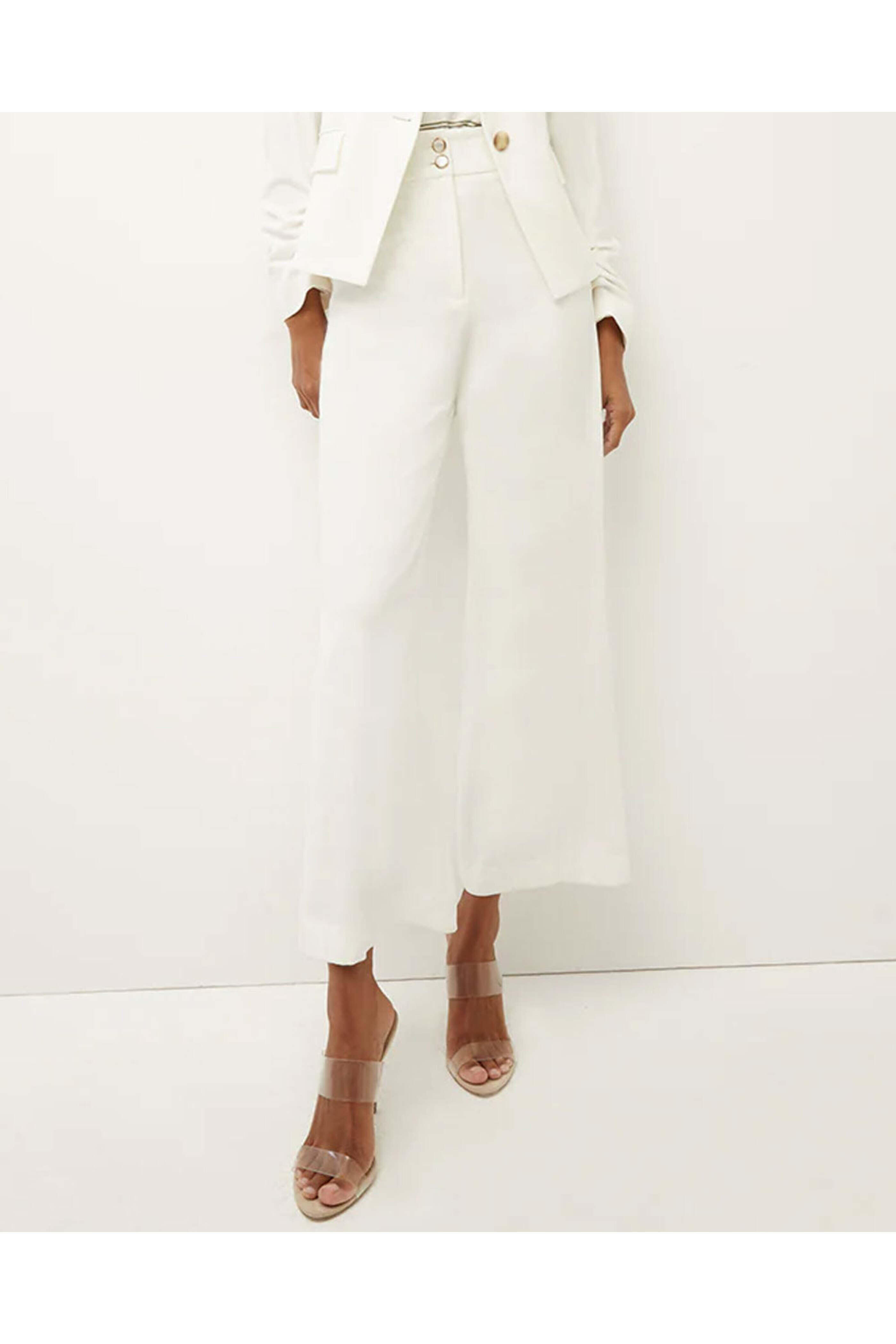 Veronica Beard - White Jeanne Pant