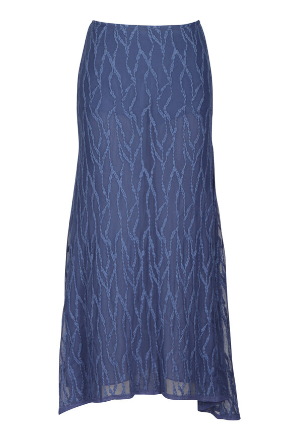 Vix Paula Hermanny Blue Quinn Long Skirt