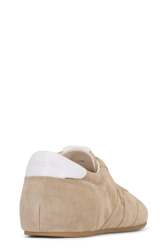Veronica Beard Riviera Sand Suede Sneaker - view 5