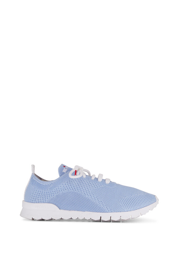 Kiton - Light Blue Knit Sneaker