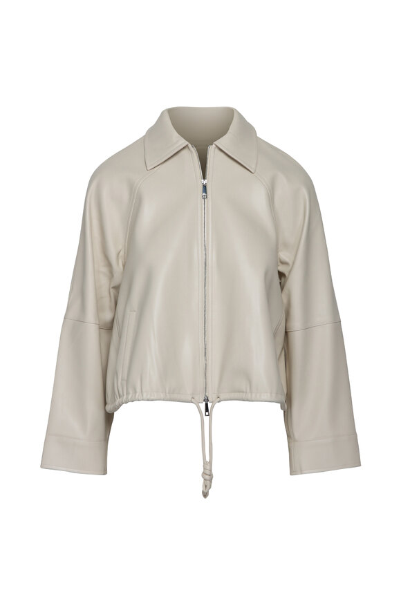 Alexis Channing Ecru Zip Jacket