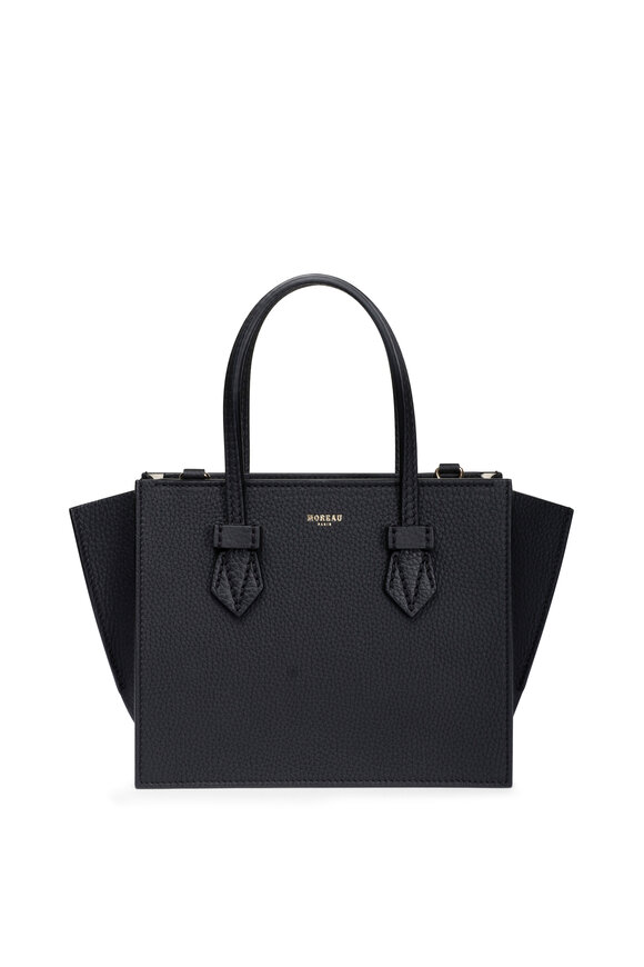 Moreau Paris Mini Black Bregancon Stand Up Top Handle