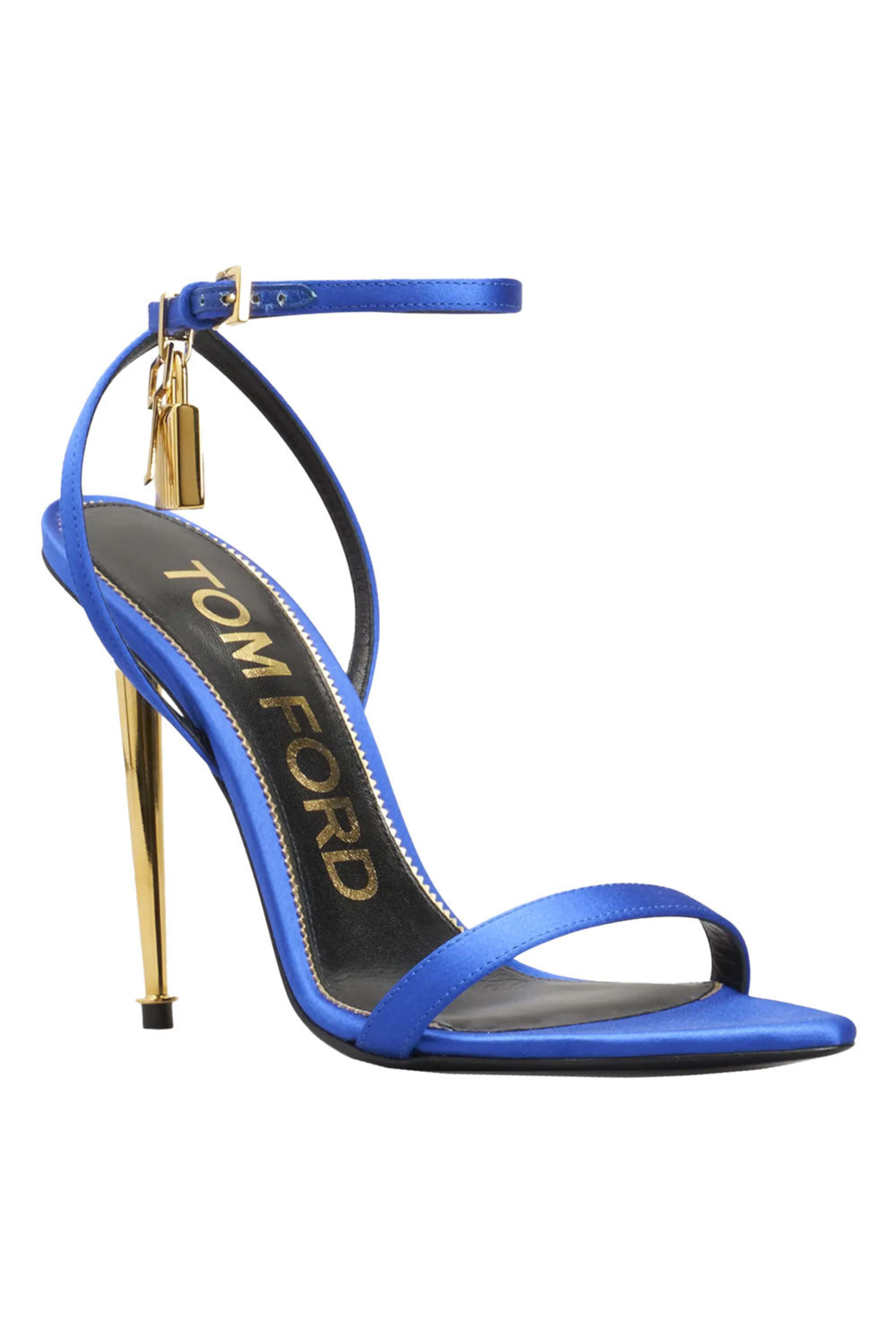 【TOM FORD】パドロック 105 メタリックサンダル Tom Ford Metallic Padlock Pointy Naked 105 Sandal | eBay