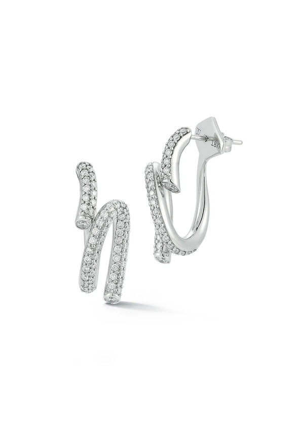 Walters Faith Thoby Diamond Duet Spiral Earrings