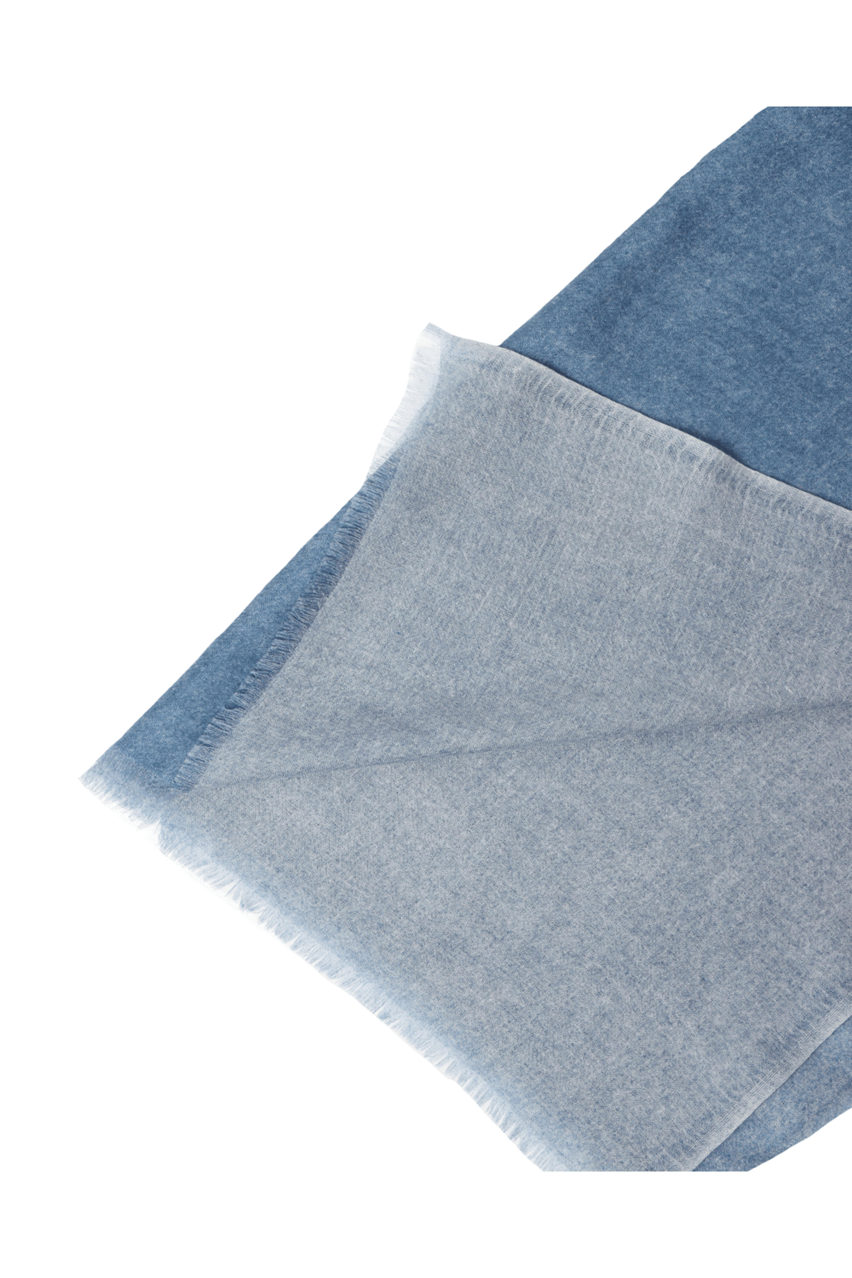 Cesare Attolini - Blue Lightweight Scarf