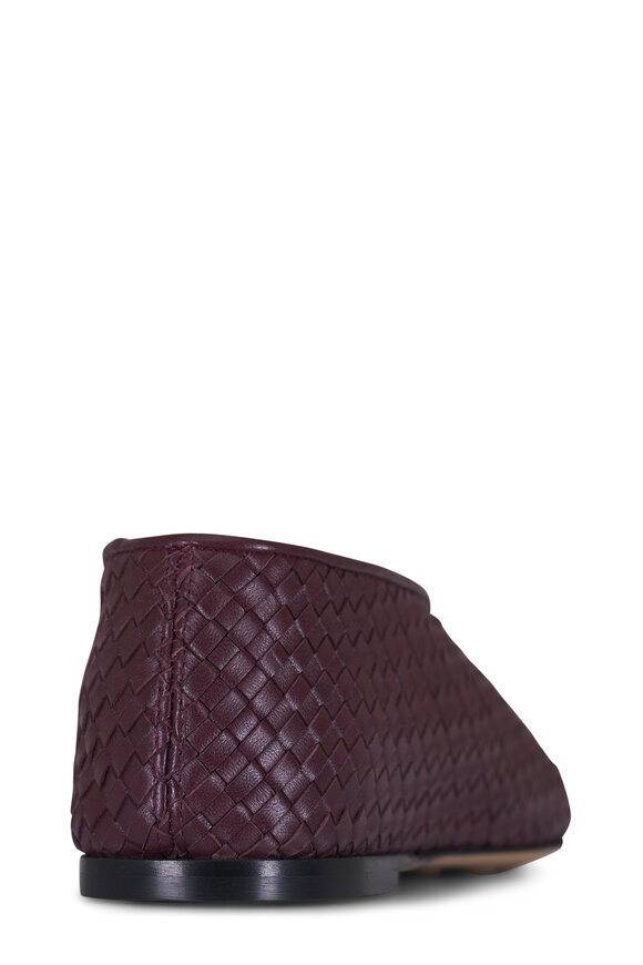 Bottega Veneta Rosa Deep Mahogany Ballerina Flat - view 4
