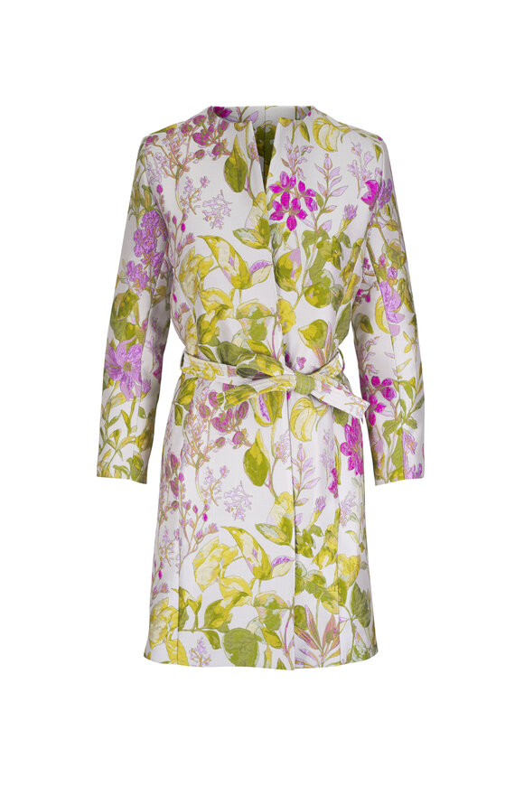 Libertine Dianthus Floral Belted Topper