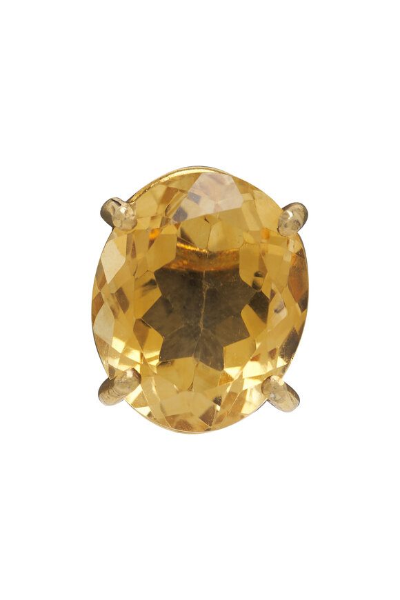 Cristina V. - Serena Citrine Stud Earrings