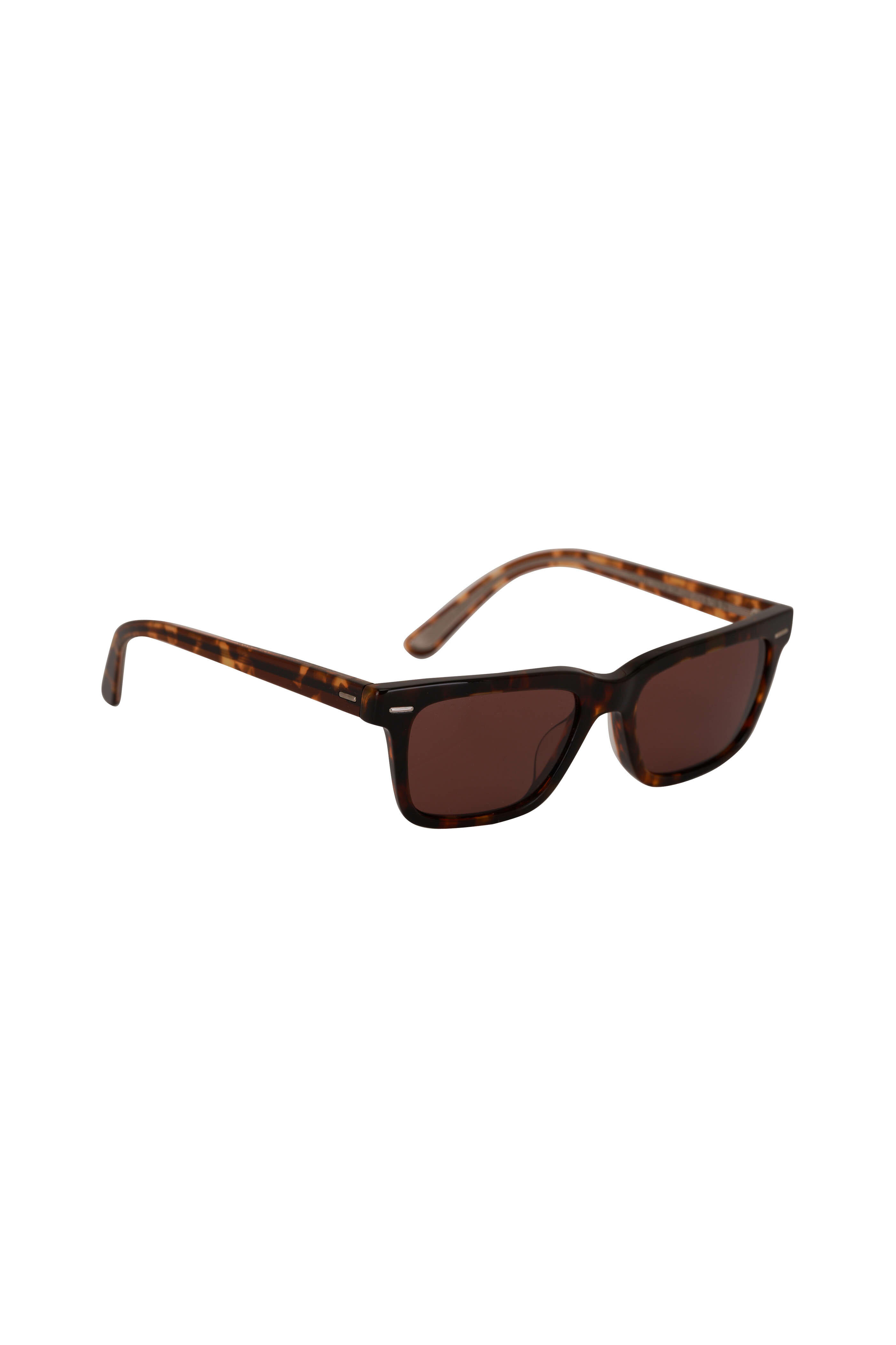 Oliver Peoples The Row LA CC Toroise Burgundy Sunglasses