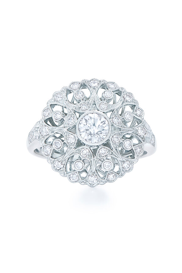 Kwiat - Splendor Collection White Gold & Diamond Ring 