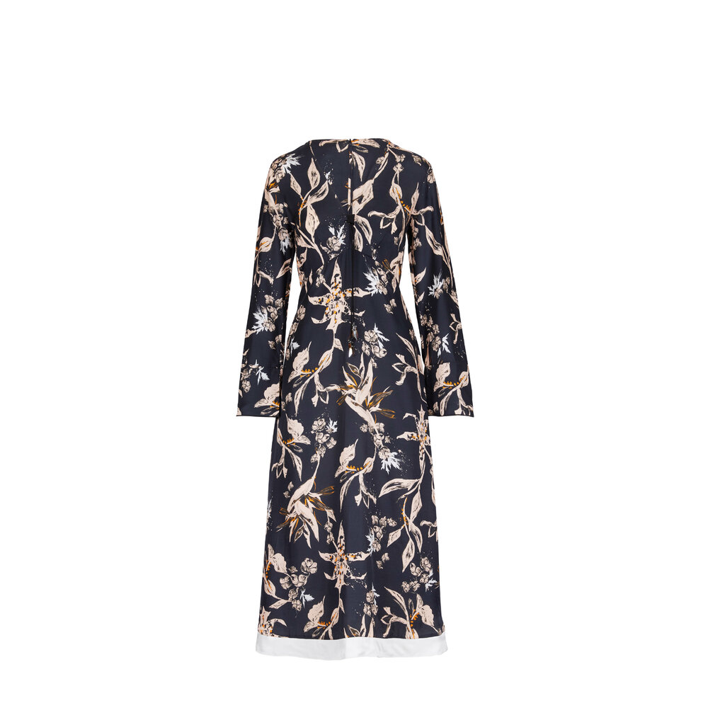 ■DOROTHEE SCHUMACHER  オフショルダーミディドレス Dorothee Schumacher - Summer Waves White Tiered Dress