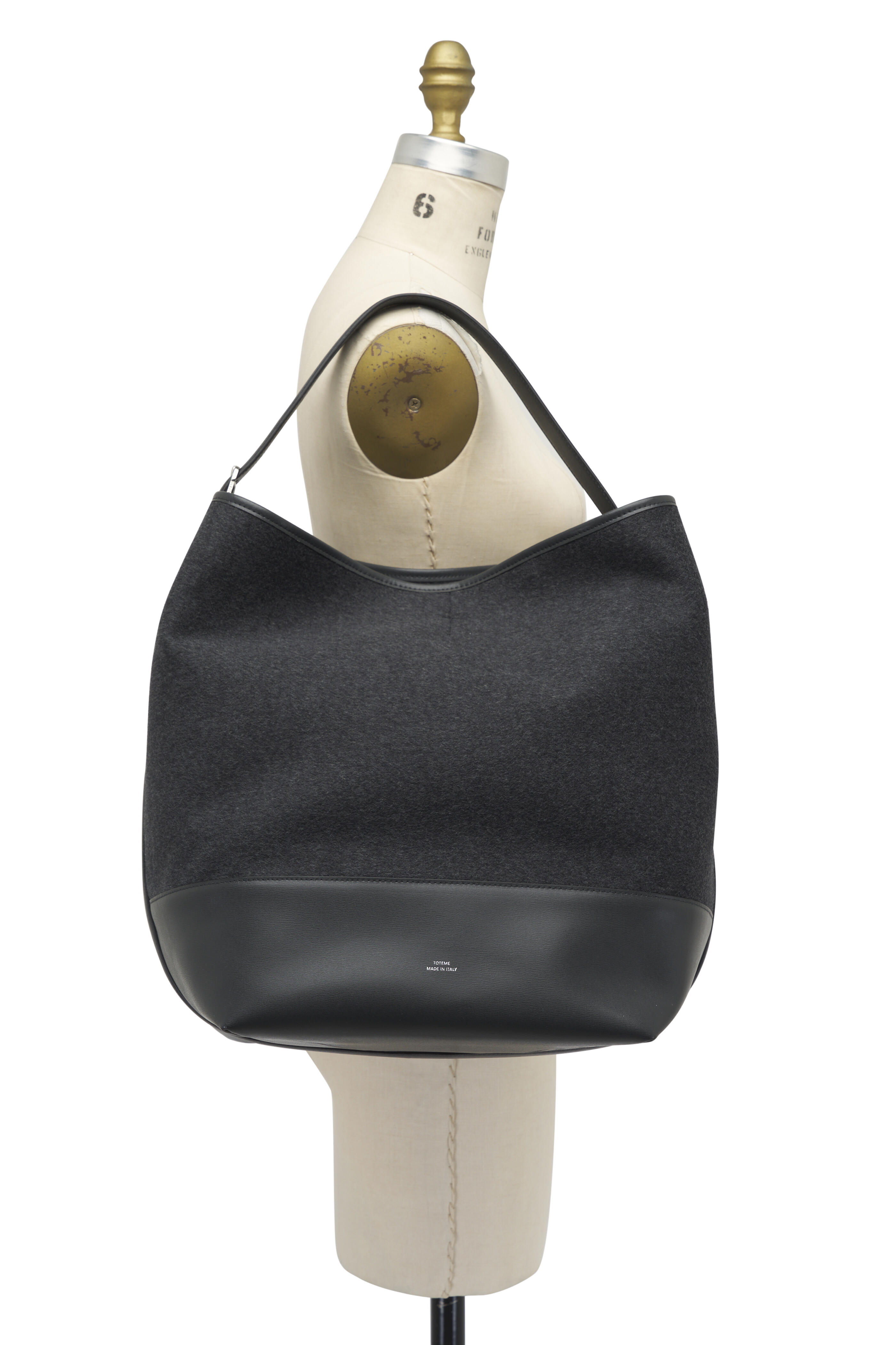 関税送料込【TOTEME】Belted double tote / トートバッグ Belted doublé tote black – TOTEME
