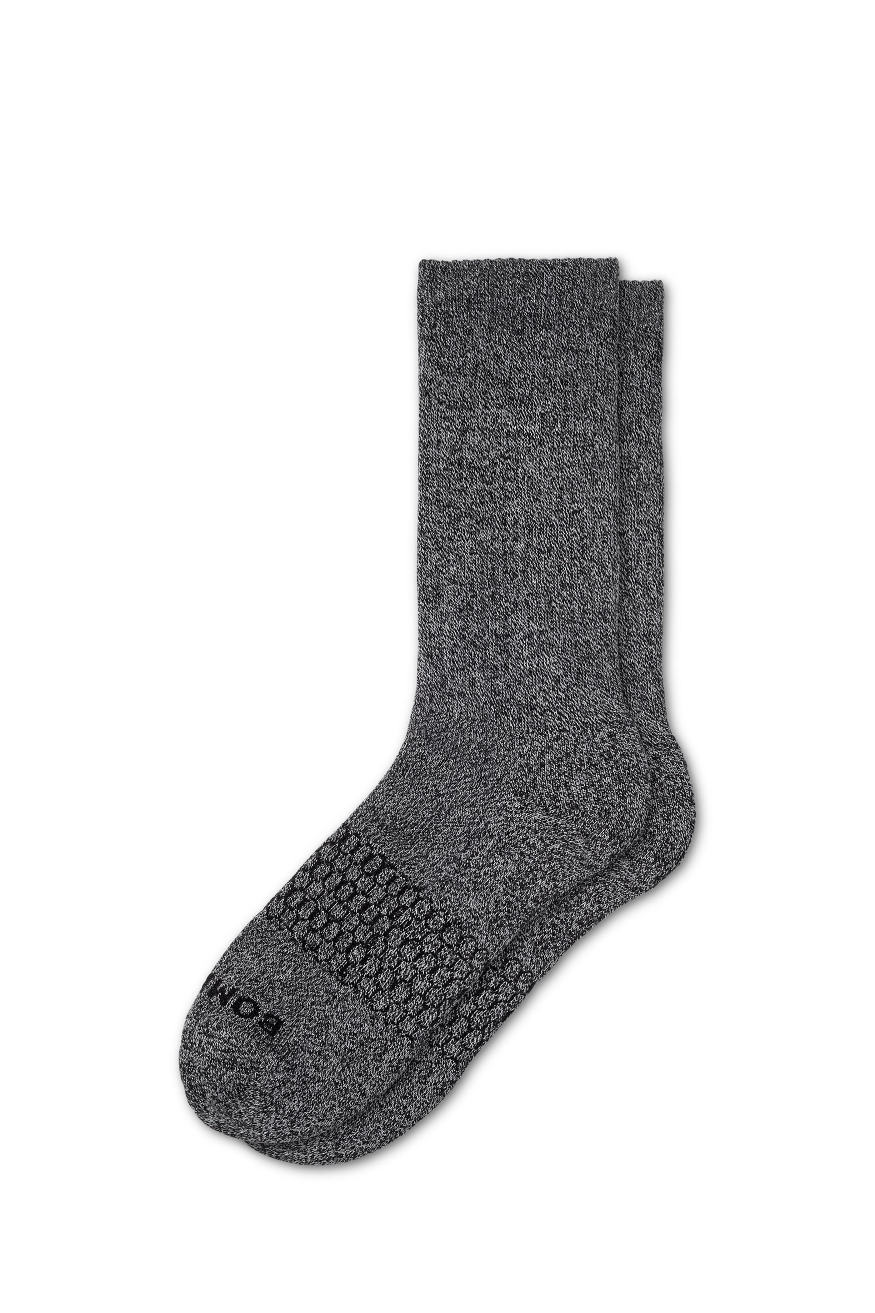 Bombas - Classic Marls Charcoal Calf Socks