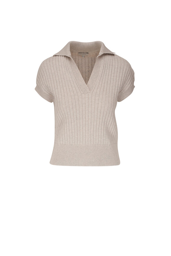 Kinross - Short Sleeve Polo Sweater 