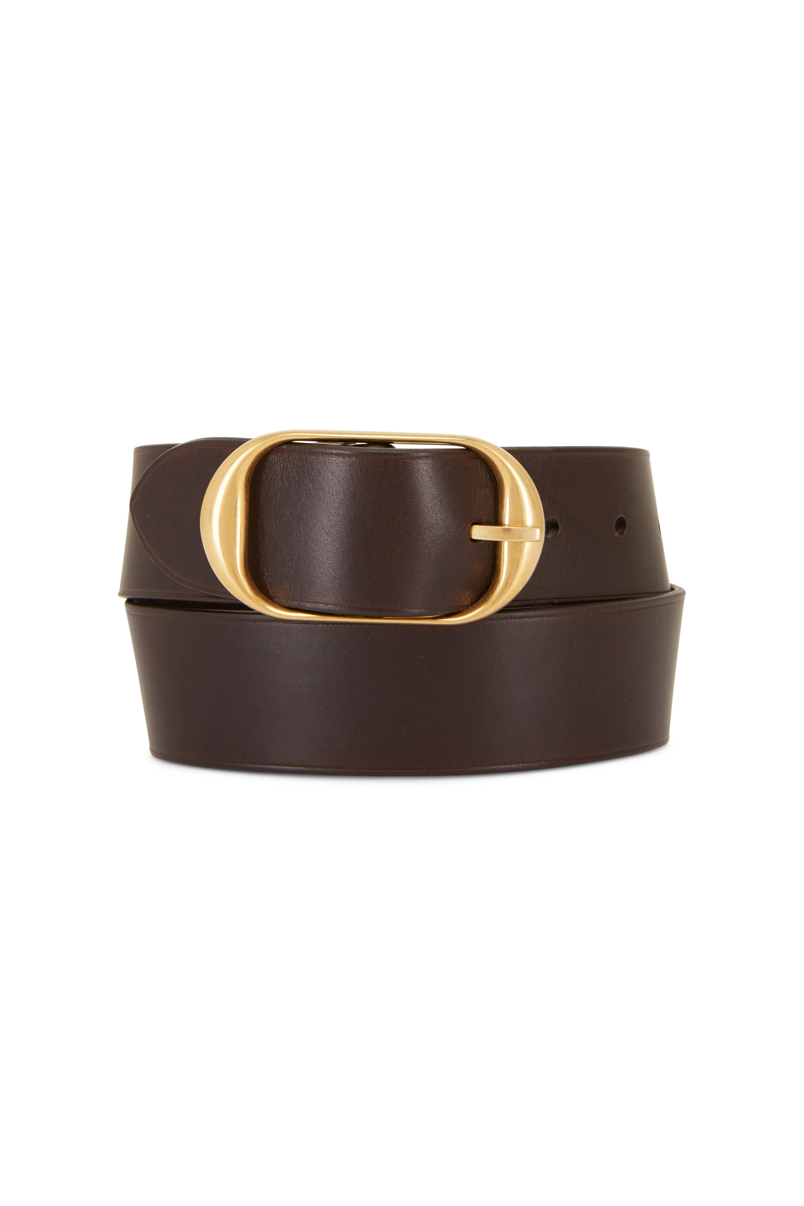 2 Cm Louis Vuitton Womens Belt In Brown Leather With Heart