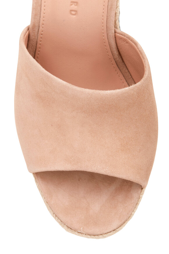 Veronica Beard Dail Sand Suede Espadrille, 90mm - view 5
