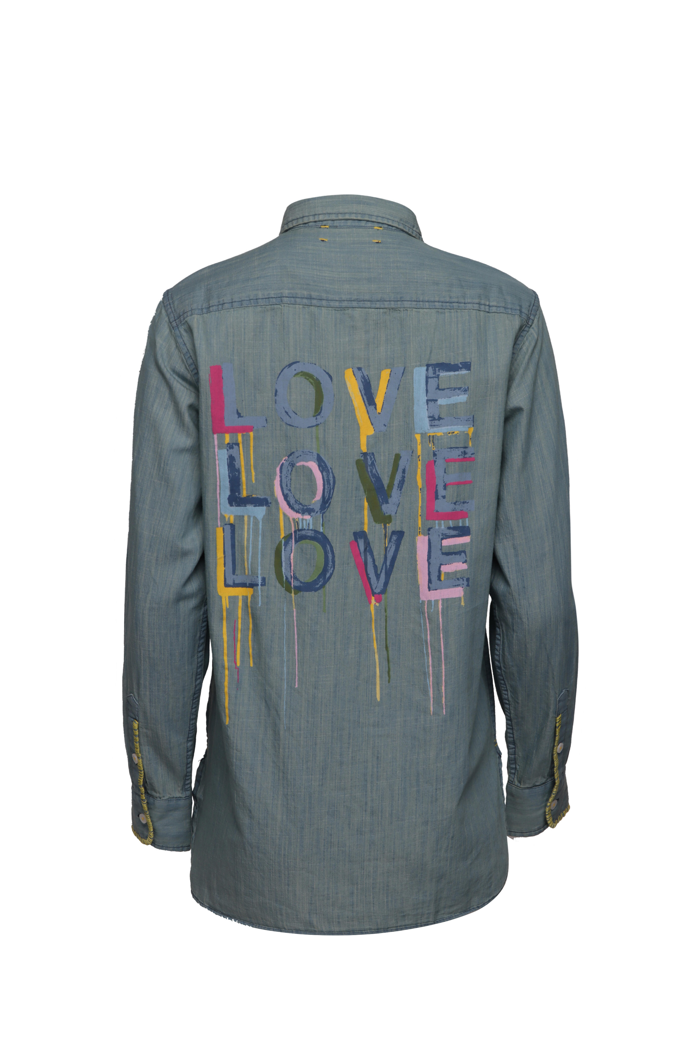 Kerri Rosenthal - Mia Chambray Love Shirt