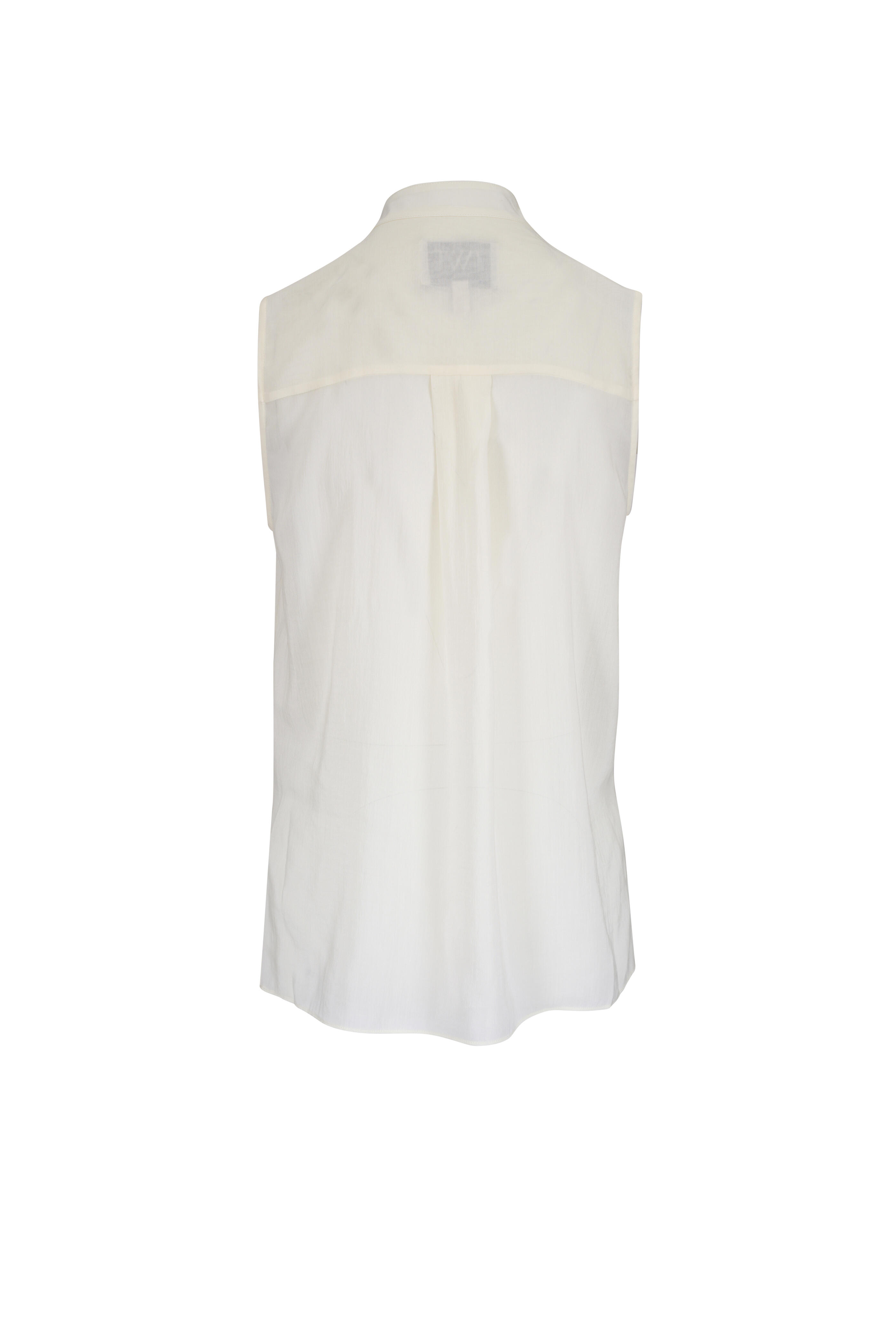 TWP - Adele Ivory Semi-Sheer Sequins Blouse