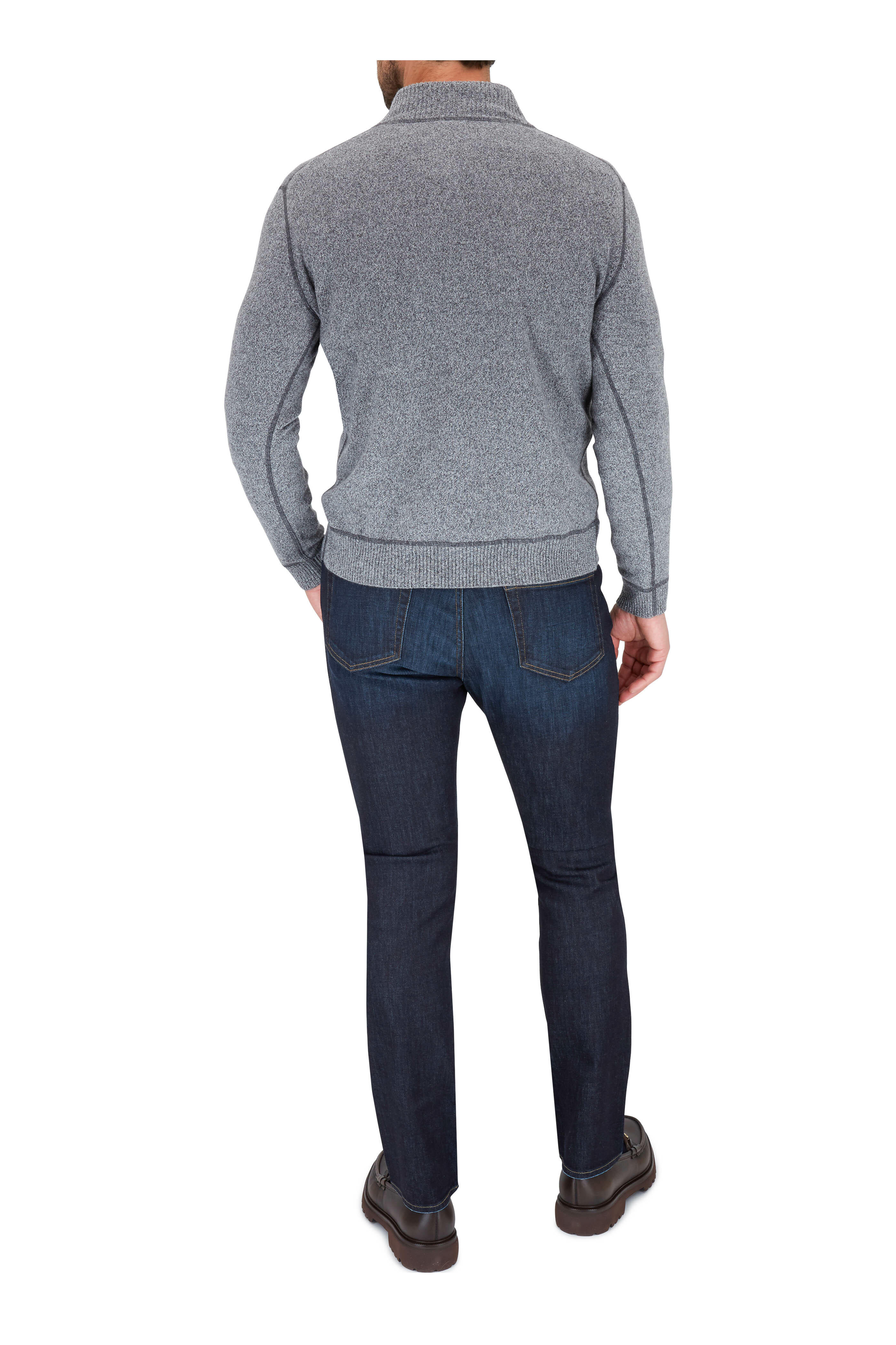 Ferragamo - Bleeker Dark Brown Leather Bit Lug Sole Loafer