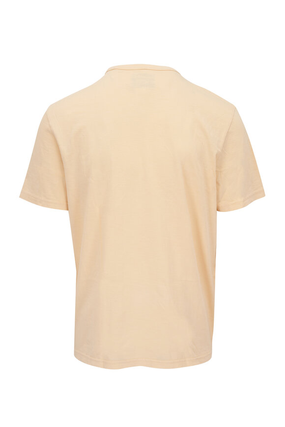 Faherty Brand - Yellow Sunwashed Pocket T-Shirt