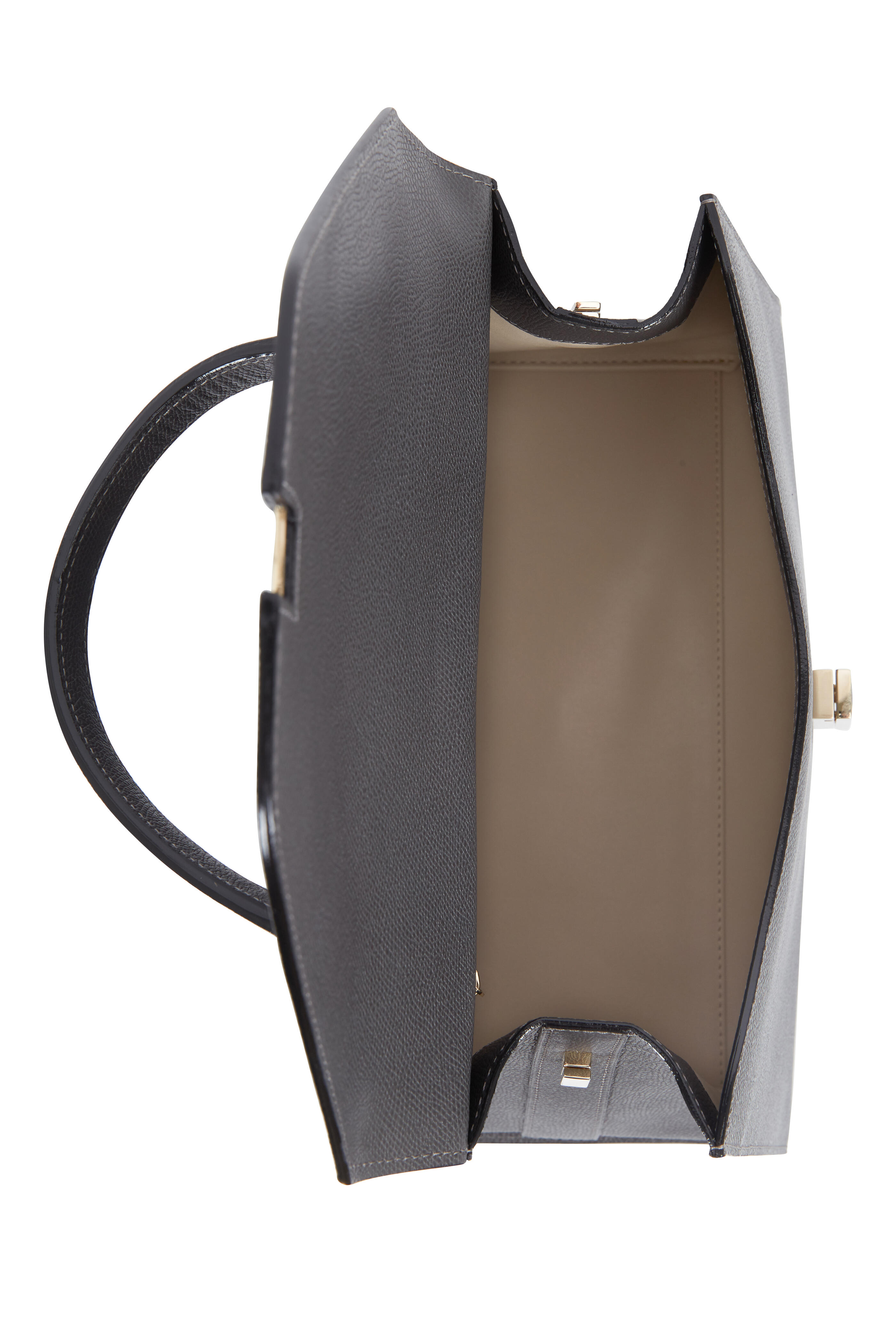 トートバッグ Valextra FW25 \"SACCA NEW MY LOGO\" BAG (MBML0092028LRL99 NN) MBML0092028LRL99-GF_20.jpg