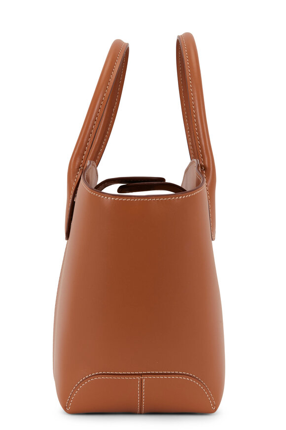 Tod's - Manici Brown Leather Medium Tote Handbag