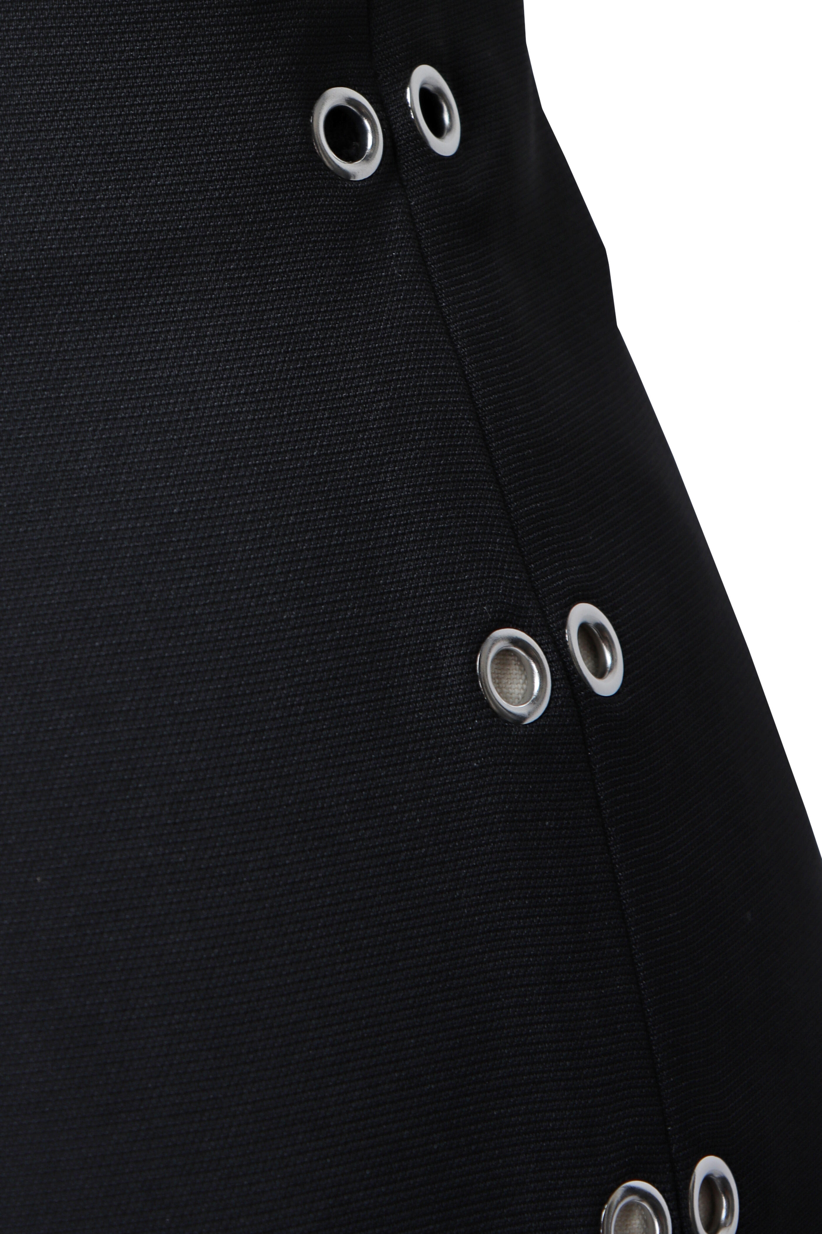 Paris Georgia - Black Riveted Capri Pant