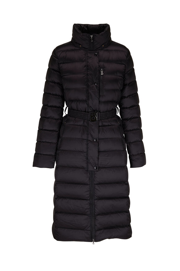 Bogner - Black Nicole Down Puffer Long Coat 