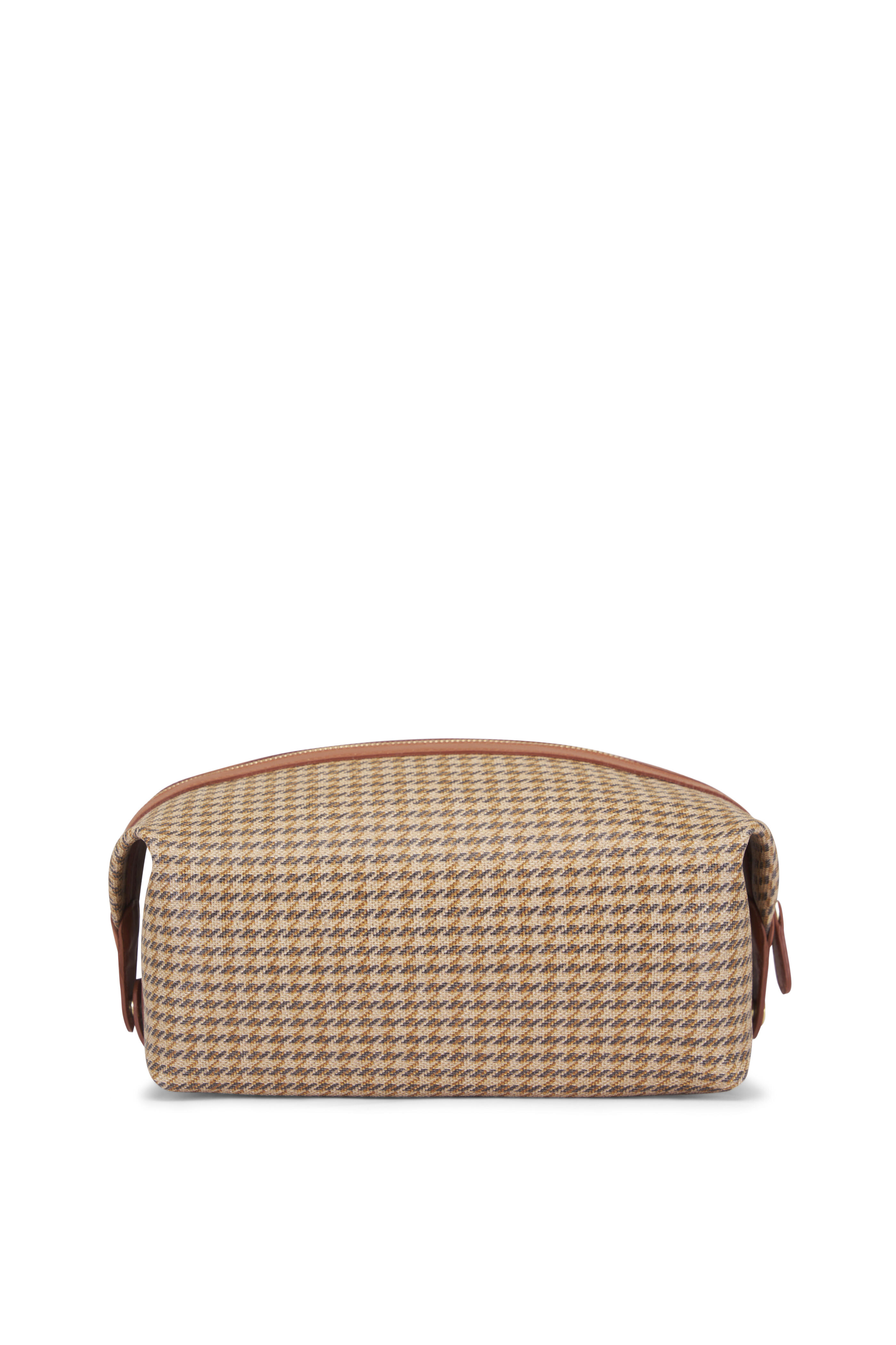 Ghurka - Derby 101 Khaki Twill Plaid Dopp Kit