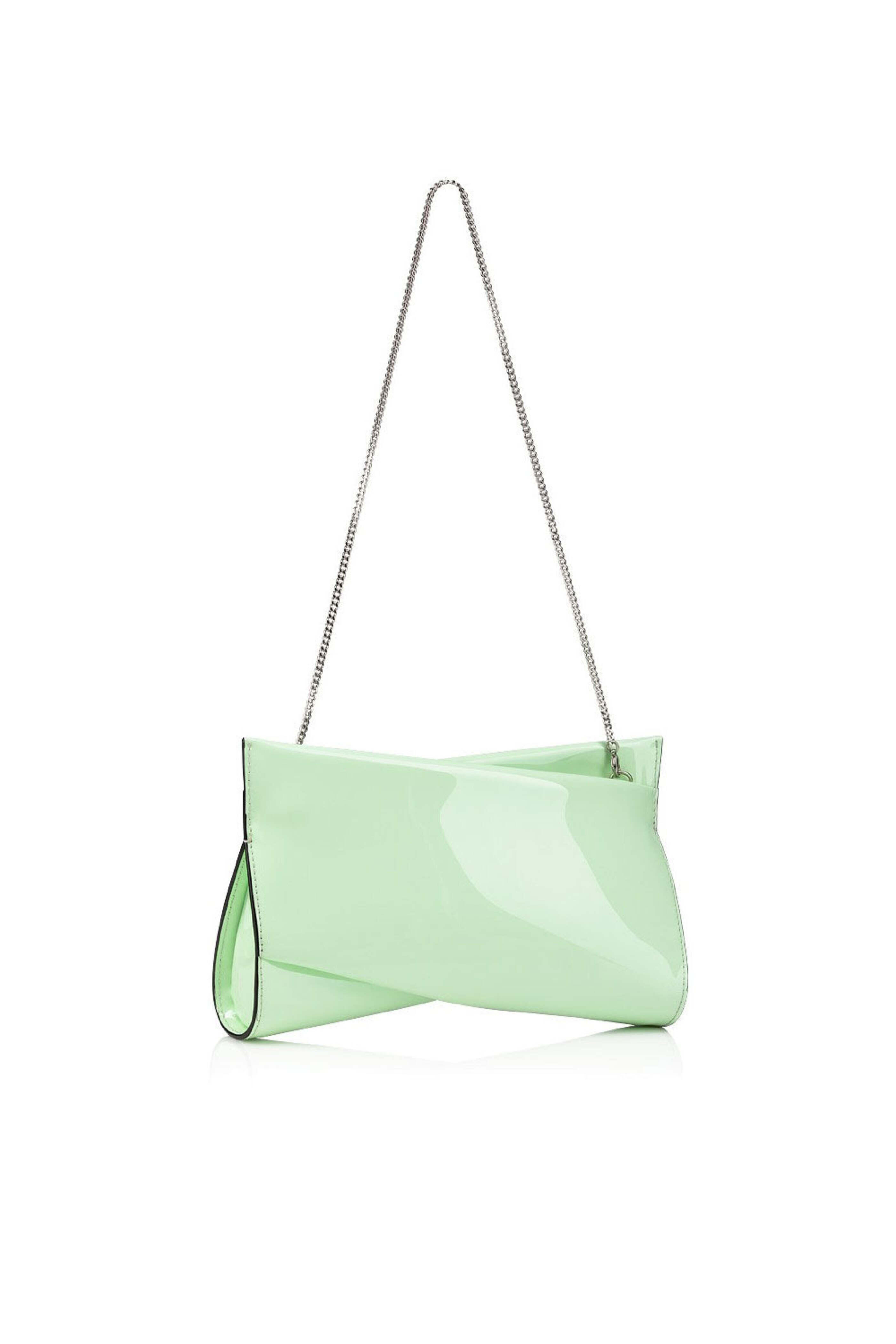 Christian Louboutin - Loubitwist Clutch in Studio Green