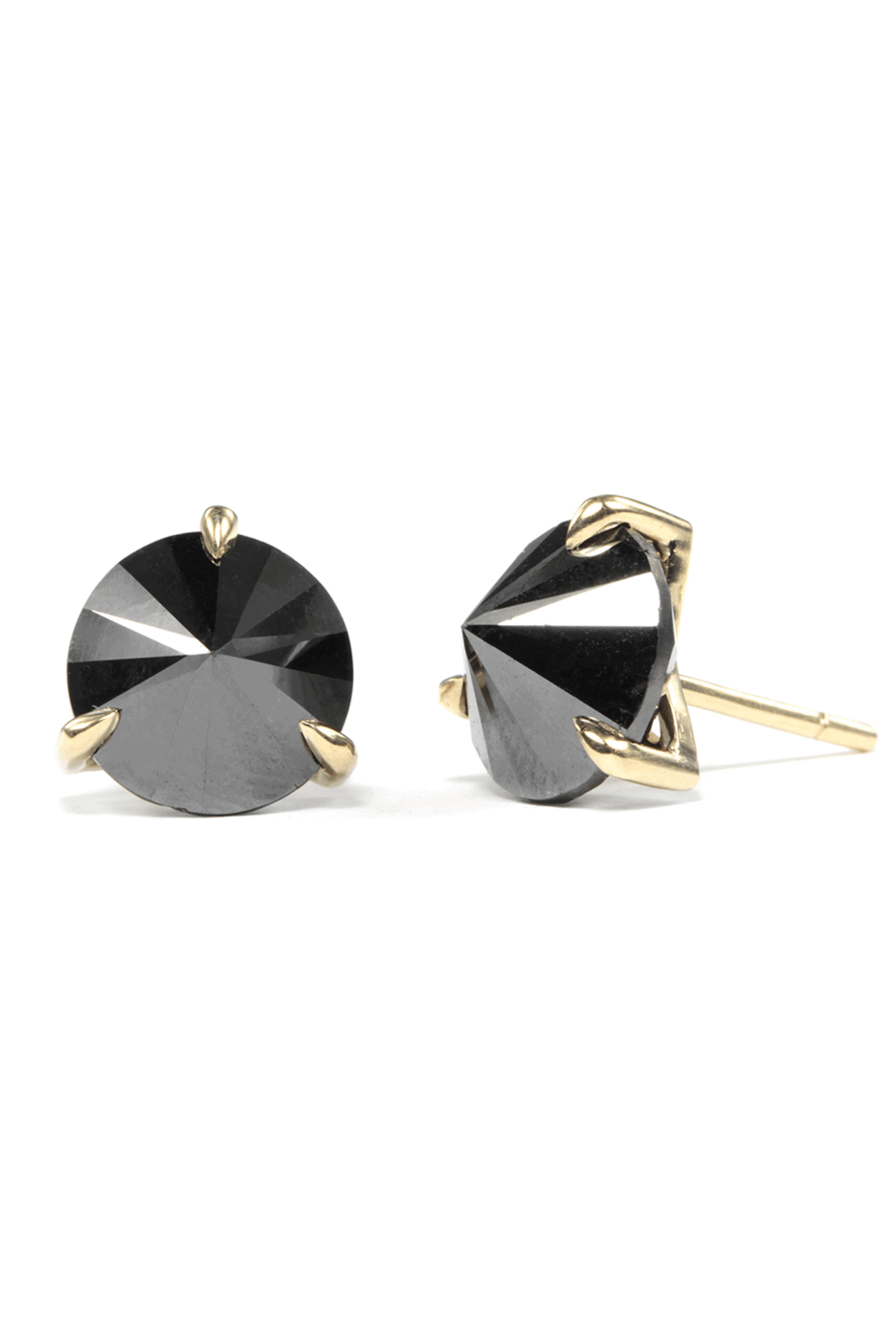 Ara Vartanian - Inverted Black Diamond Studs