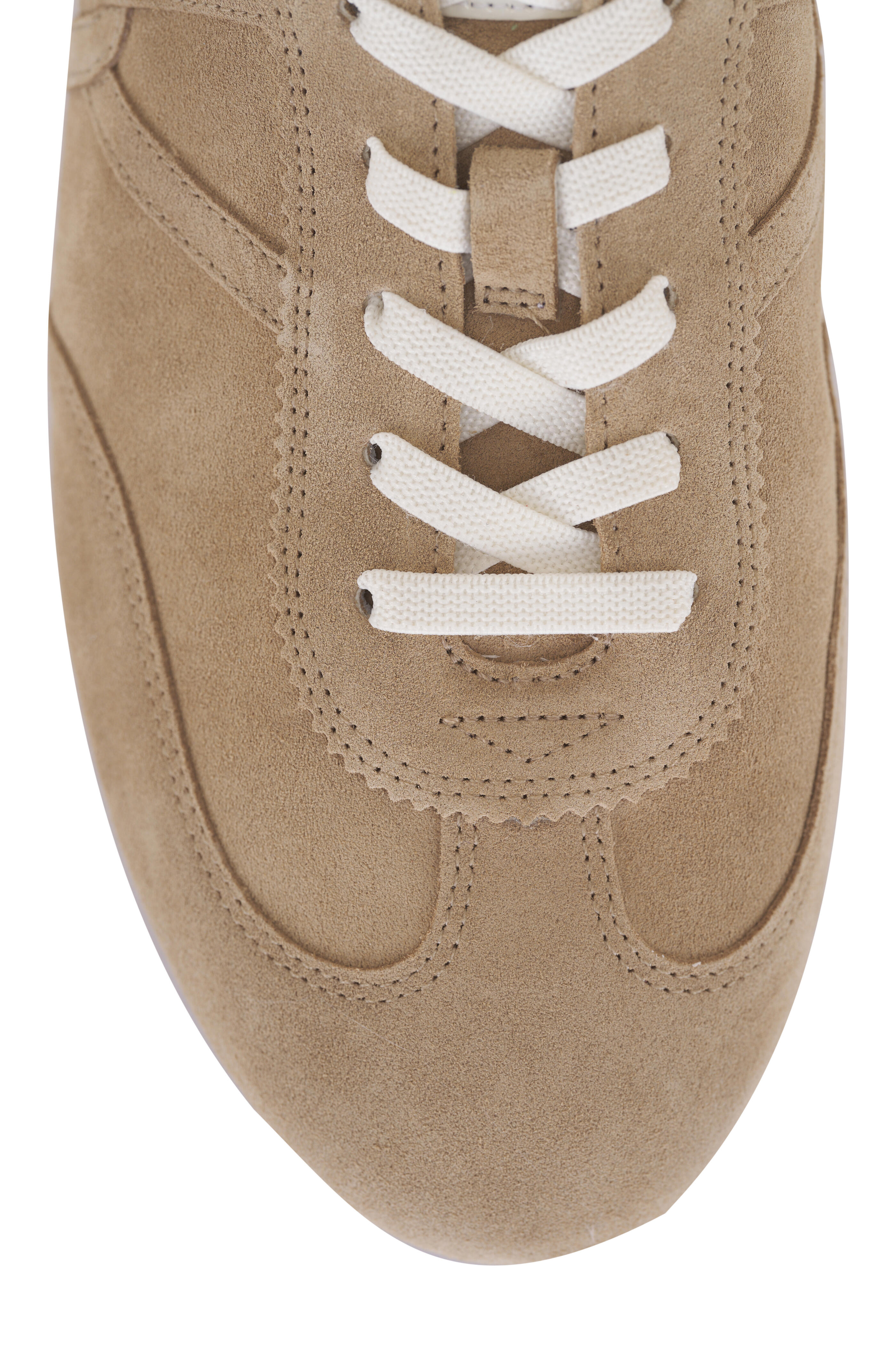 Veronica Beard - Riviera Sand Suede Sneaker