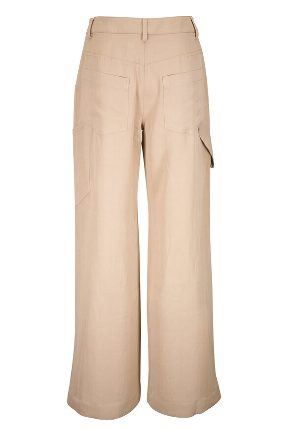 TWP - Chrystie Travertine Coated Street Pant