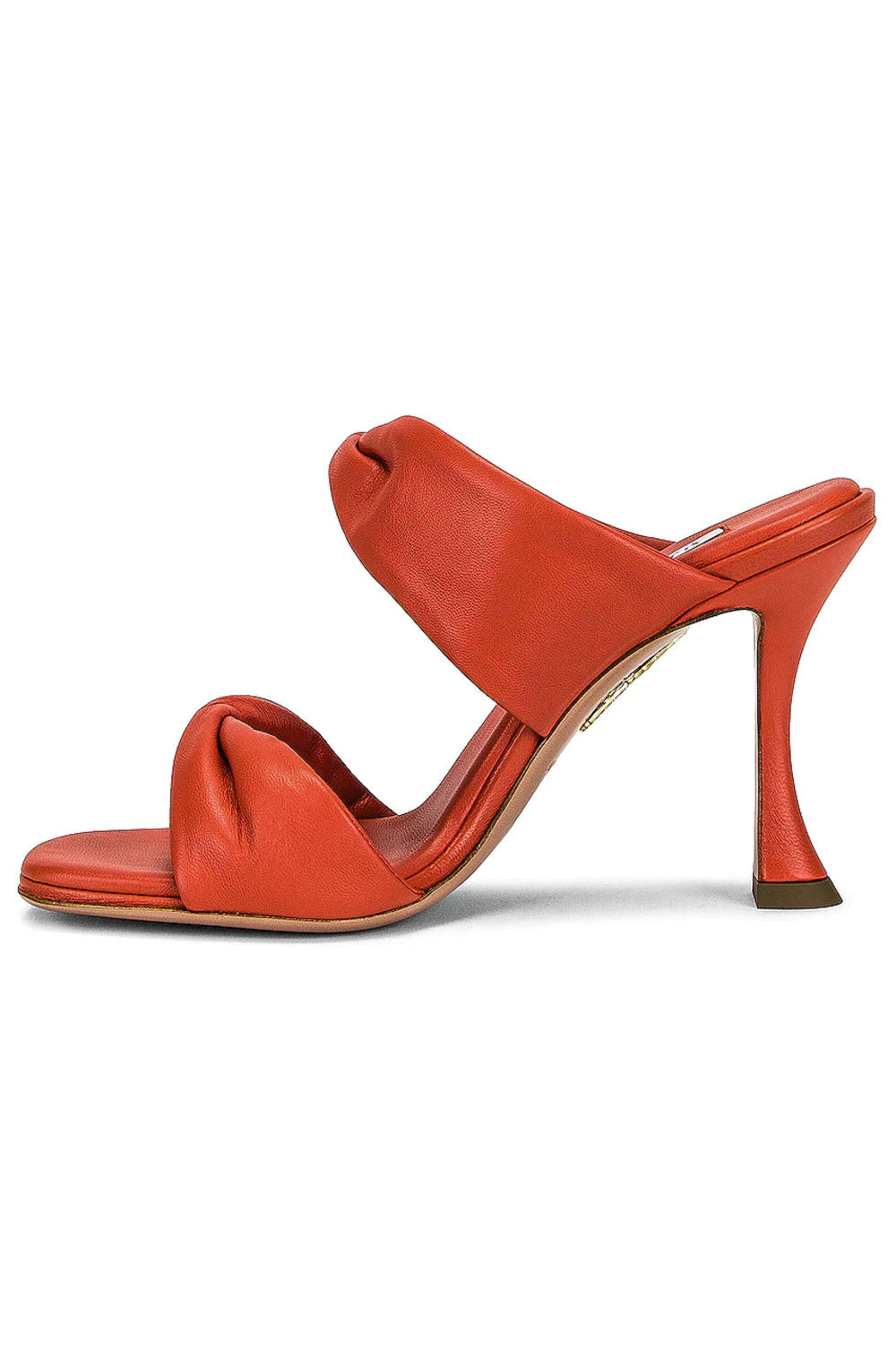 Aquazzura - Twist 95 Sandal in Mandarin