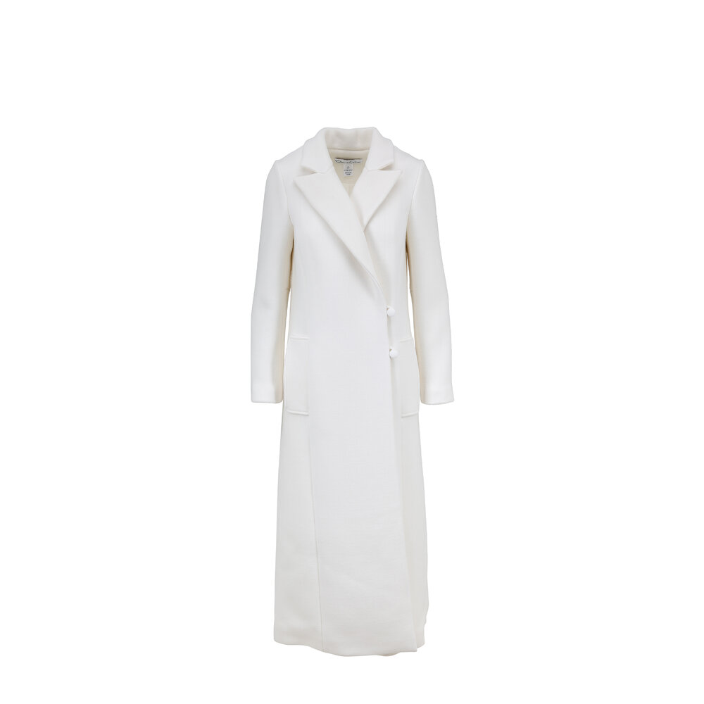 herlipto ／Hamilton Wool  Dress Coat Carolina Herrera Belted A-line Coat in Black — UFO No More
