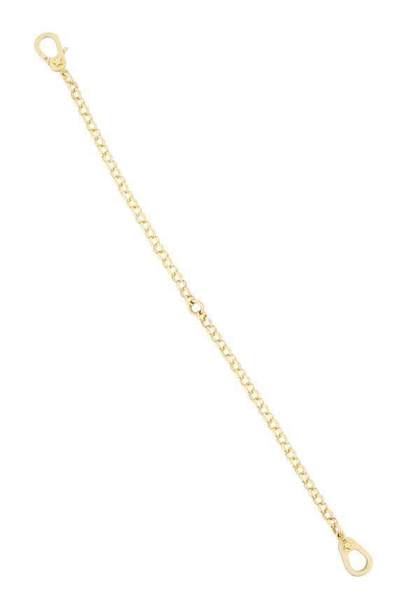 Foundrae 18k Yellow Gold Medium Belcher Chain Bracelet - view 1
