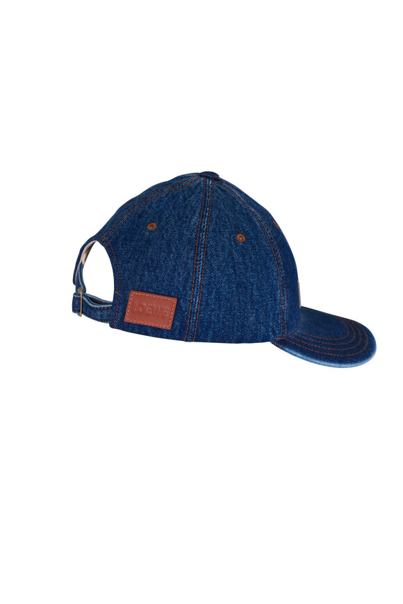 Loewe Blue Denim Baseball Cap - view 3