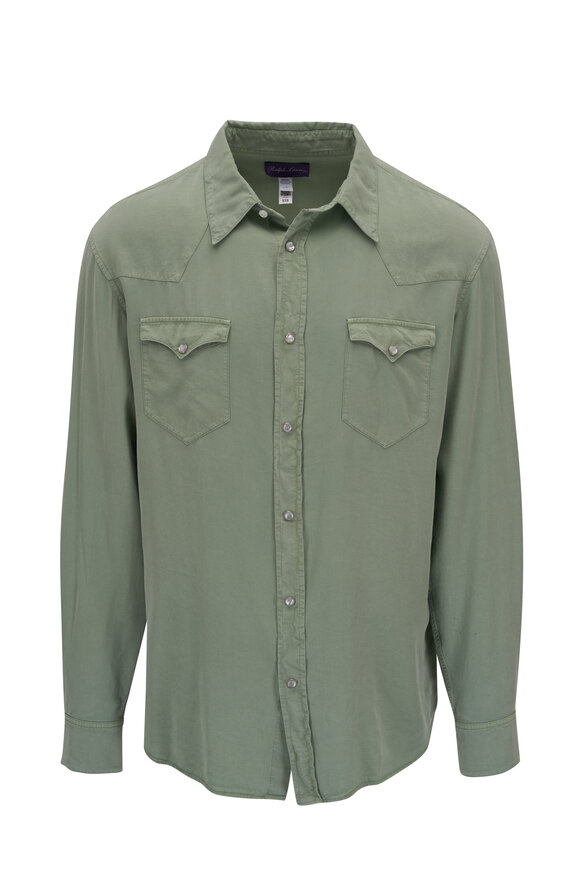 Ralph Lauren Purple Label - Green Bay Western Sport Shirt