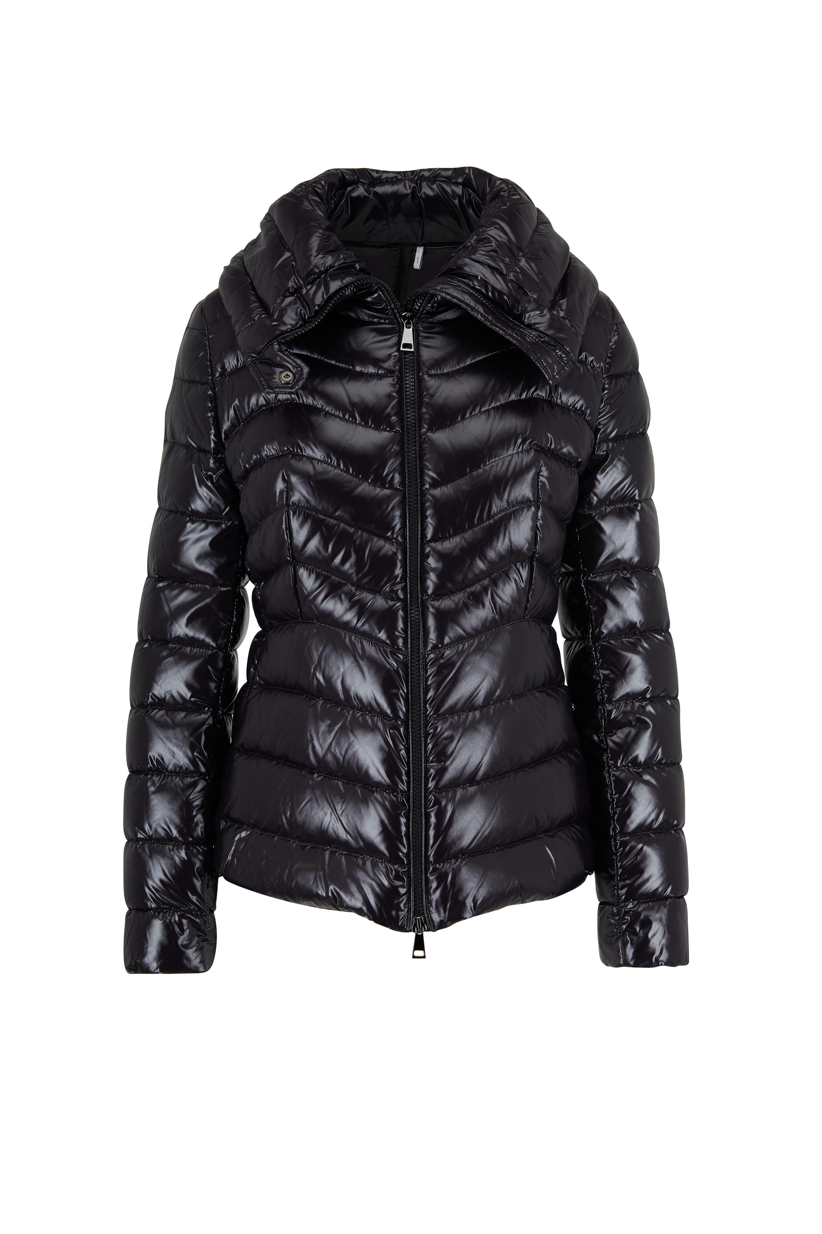 Moncler - Auline Black Quilted Down Jacket | Mitchell Stores
