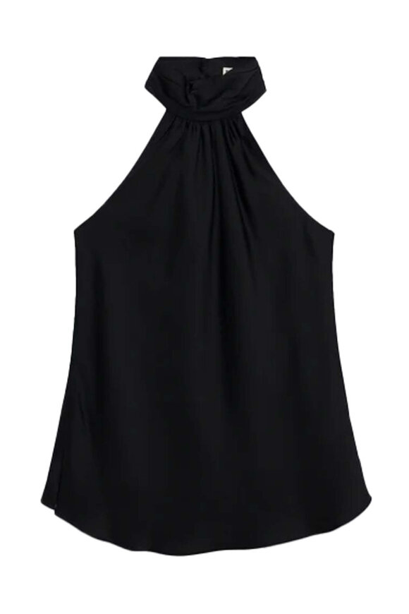 トップス melohana Simkhai - Black Kehlani Lace Short Sleeve Bustier Top