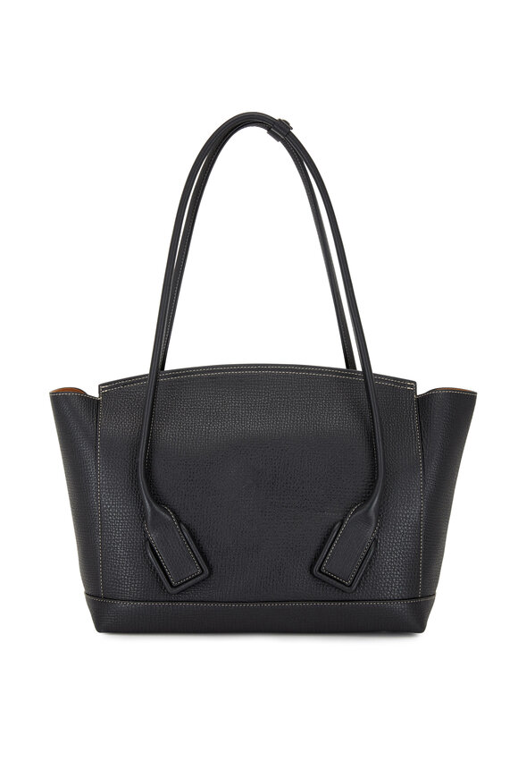 Bottega Veneta - The Arco 33 Black Medium Top Handle Bag