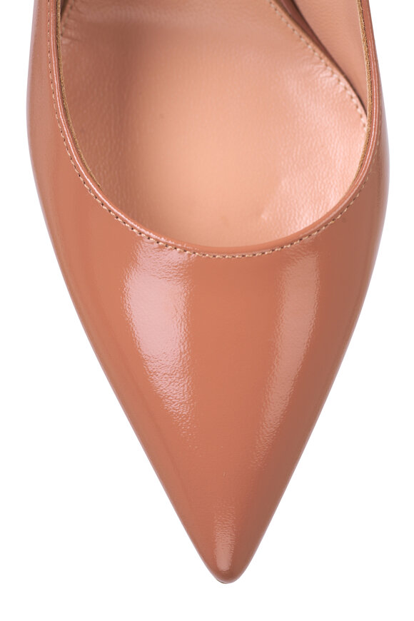 Gianvito Rossi - Praline Glossy Leather Pump, 70mm 