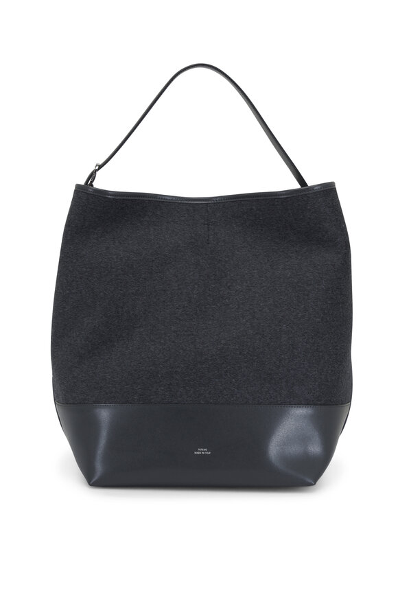 Totême Belted Doublé Gray Tote Bag - view 1
